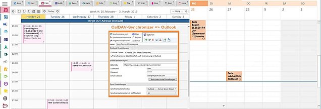 caldav-outlook-syncronizer