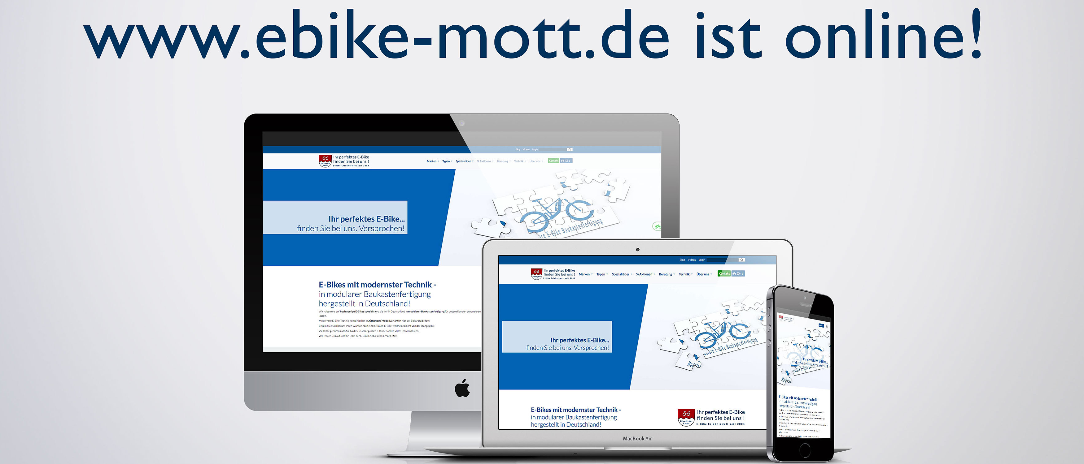 Webseiten-Launch-Ebike-Mott