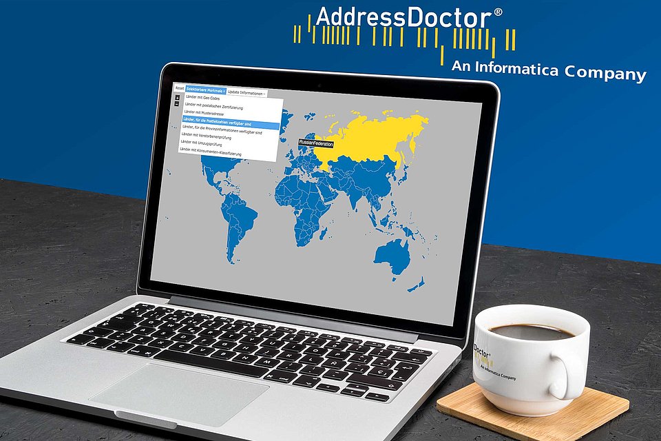 Adressdoctor Worldmap Adressdoctor Worldmap